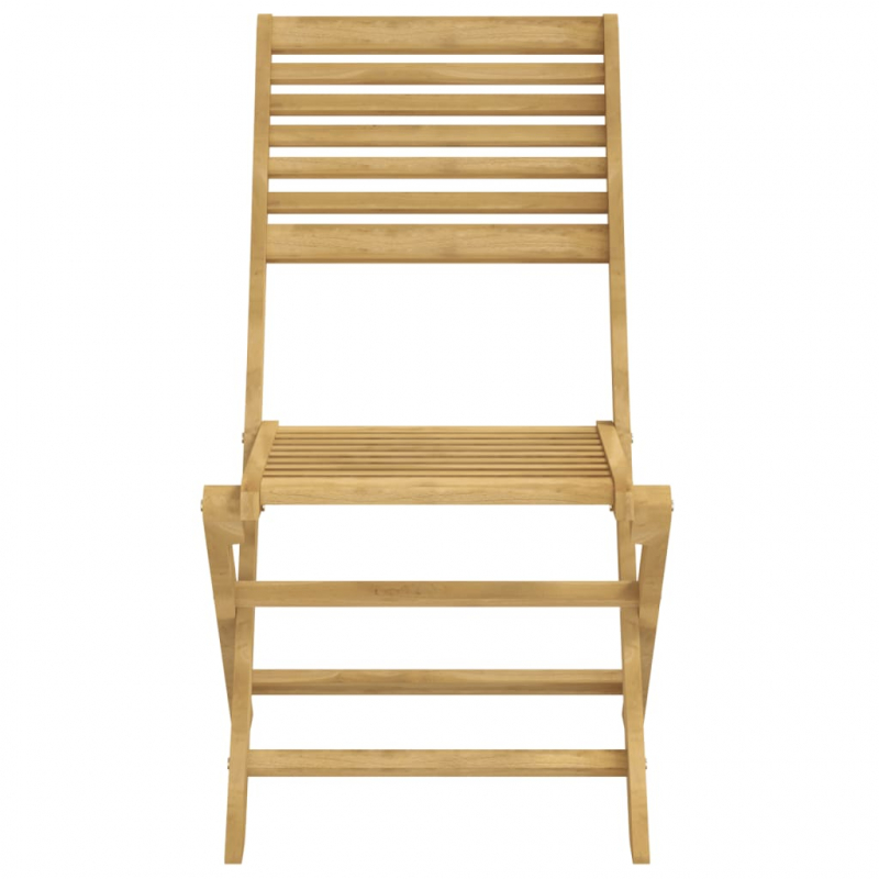 Gartenstühle 6 Stk. Klappbar 48,5x61,5x87 cm Massivholz Akazie