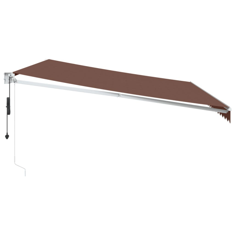 Markise Automatisch Braun 500x300 cm