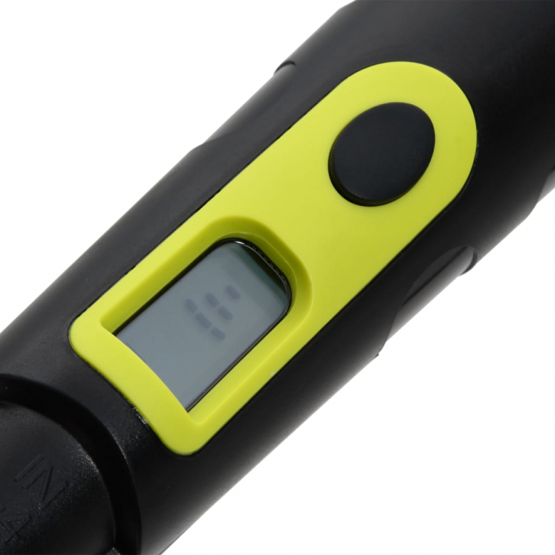 Metalldetektor-Pinpointer mit LCD-Display Schwarz und Gelb