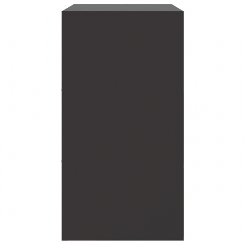 Sideboard Schwarz 67x39x73 cm Stahl