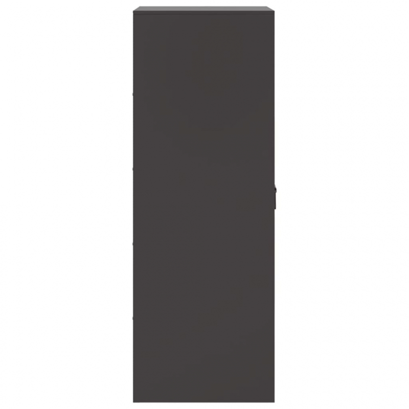 Sideboard Schwarz 34,5x39x107 cm Stahl