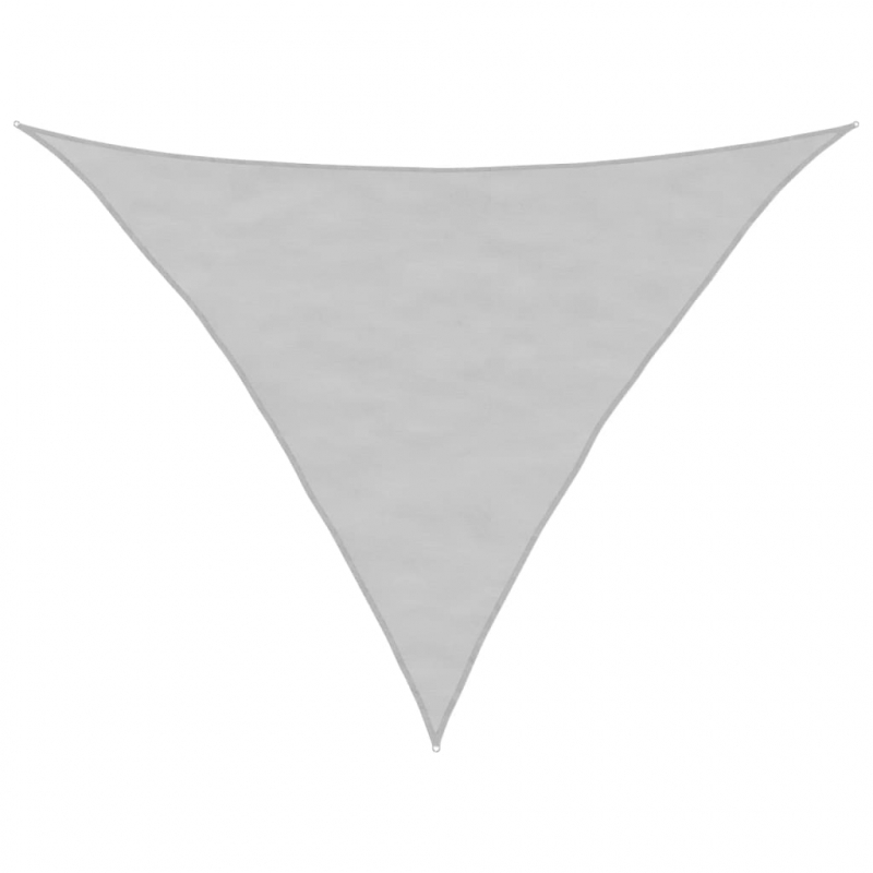 Sonnensegel Hellgrau 3x3x4,24 m 100% Polyester Oxford