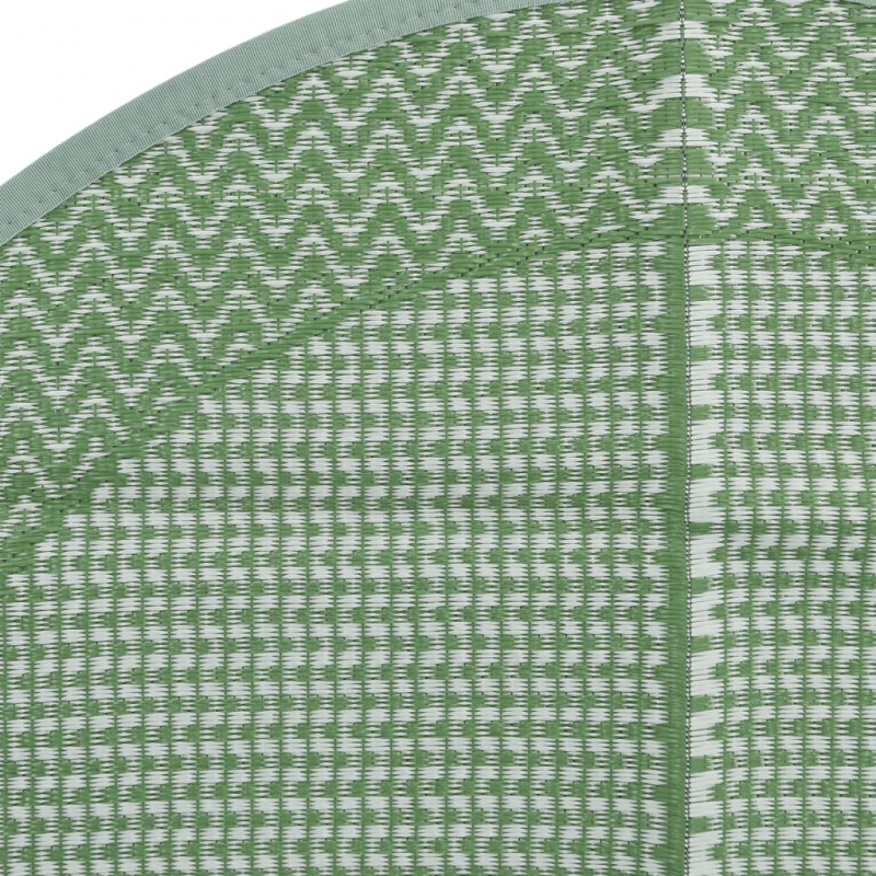 Outdoor-Teppich ARAKIL Grün Ø160 cm PP
