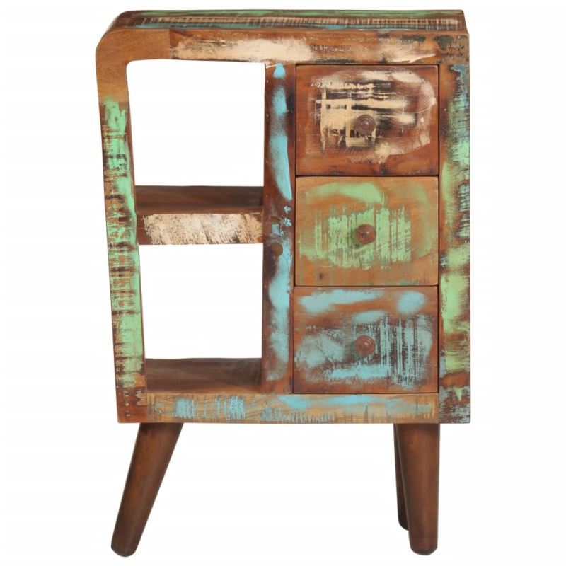 Sideboard 55x30x80 cm Altholz Massiv