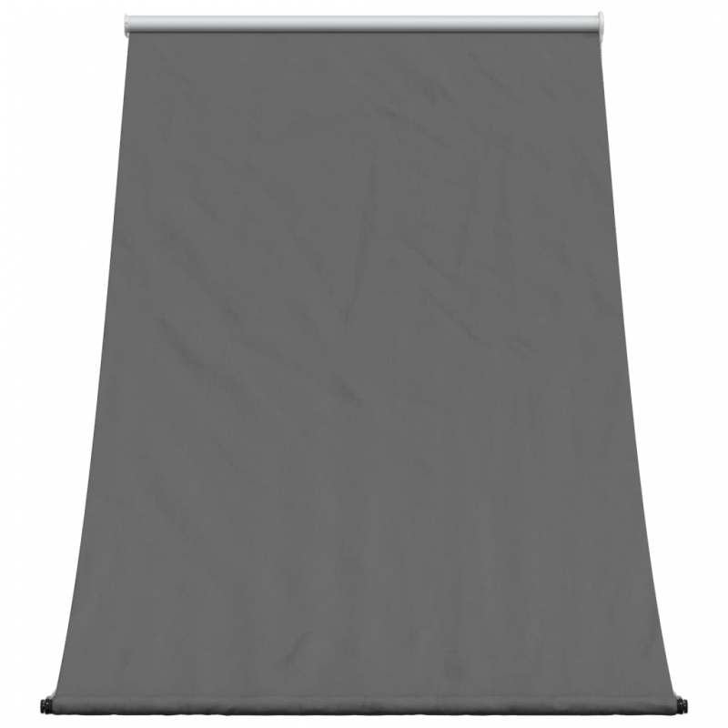 Markise Einziehbar Anthrazit 150x150 cm Stoff und Stahl