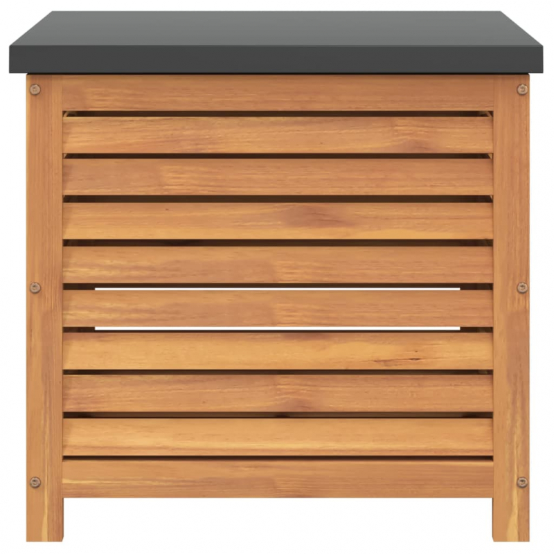 Gartenbox 60x50x55 cm Massivholz Eukalyptus