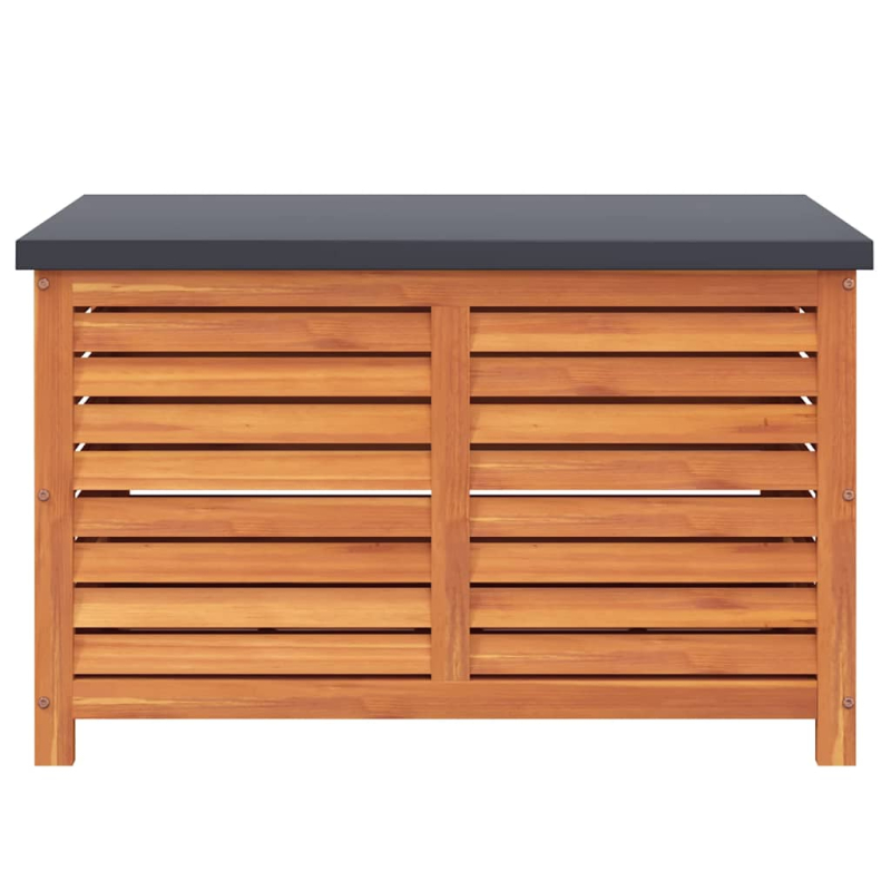 Gartenbox 90x48x55 cm Massivholz Eukalyptus
