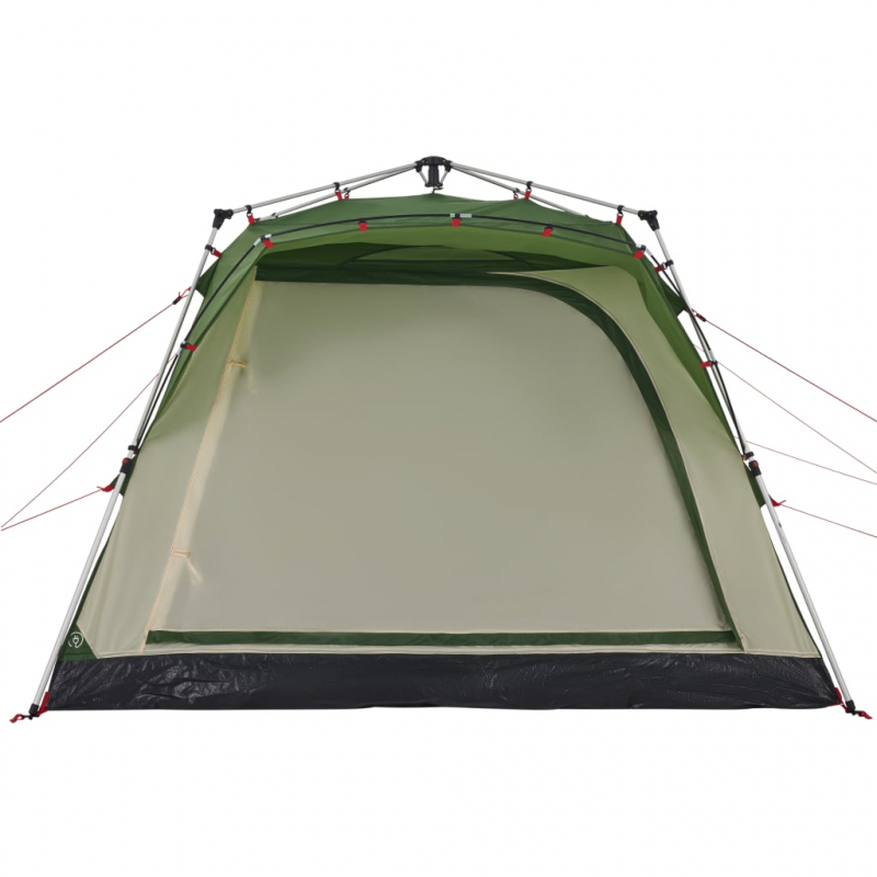 Campingzelt 4 Personen Grün Quick Release