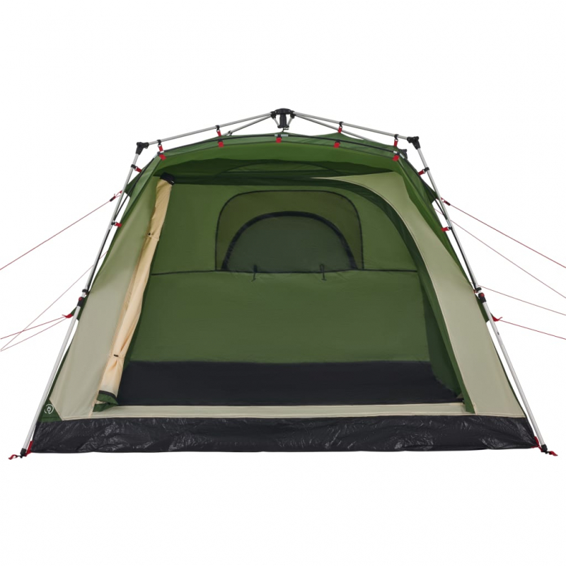 Campingzelt 4 Personen Grün Quick Release