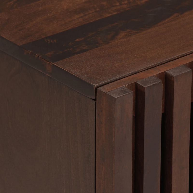 Nachttische 2 Stk. 40x34x46 cm Massivholz Mango