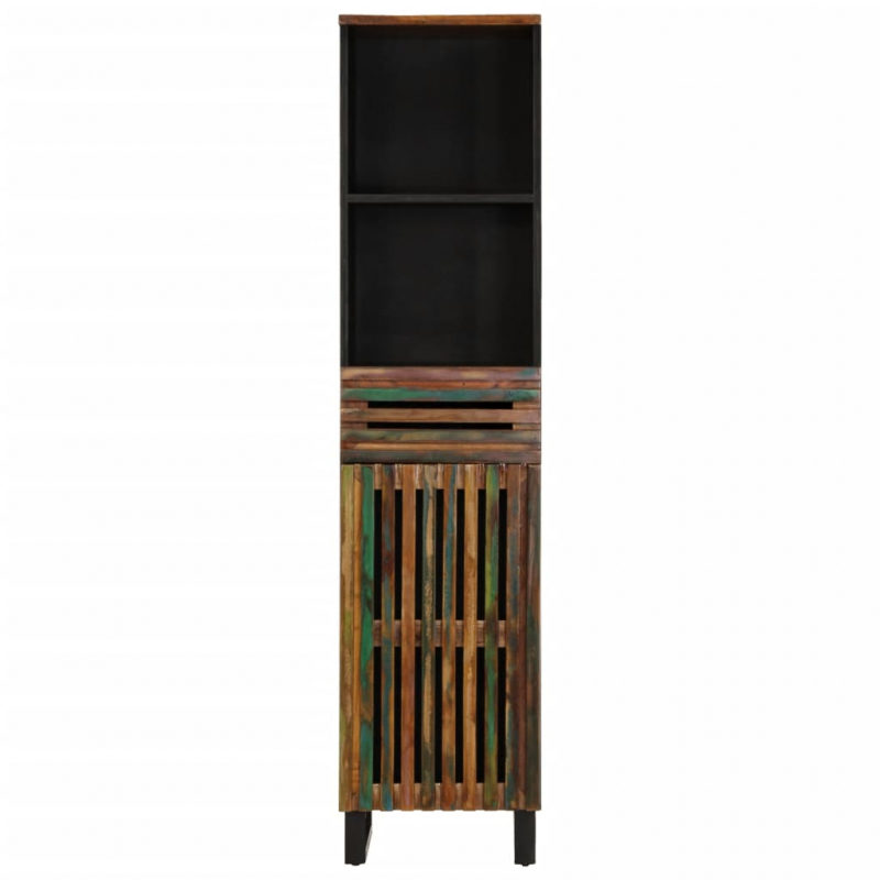 Sideboard 38x34x160 cm Massivholz Akazie