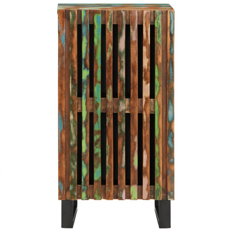 Sideboard 40x34x75 cm Massivholz Akazie