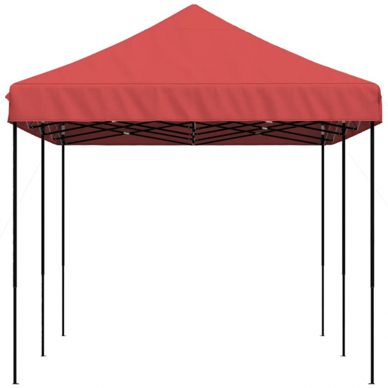 Partyzelt Faltbar Pop-Up Burgunderrot 580x292x315 cm