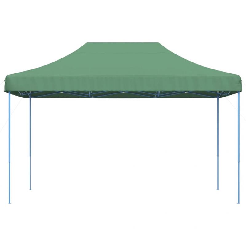 Partyzelt Faltbar Pop-Up Grün 440x292x315 cm