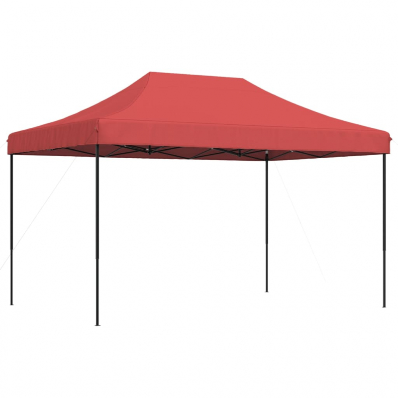 Partyzelt Faltbar Pop-Up Burgunderrot 440x292x315 cm