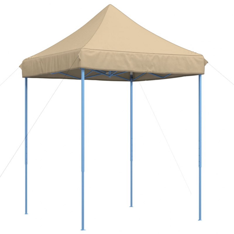 Partyzelt Faltbar Pop-Up Beige 200x200x306 cm