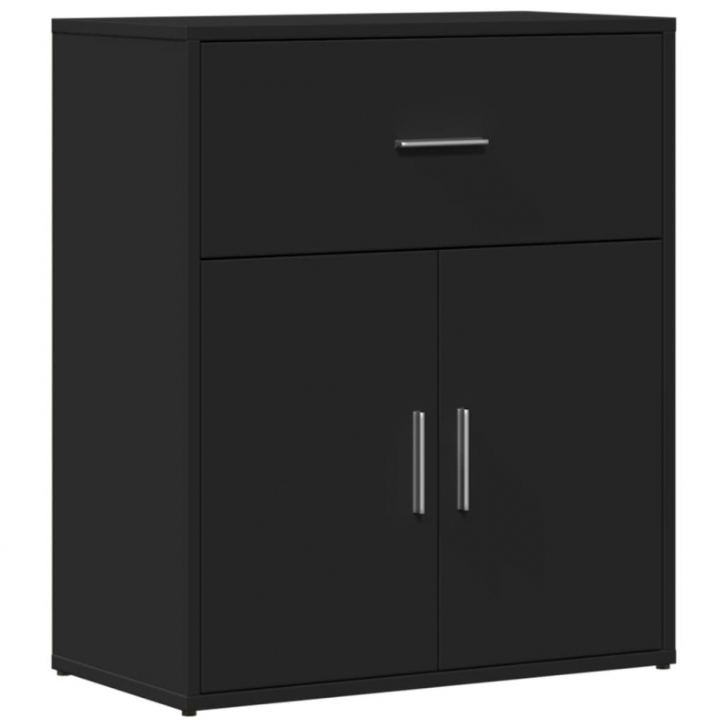 Sideboard Schwarz 60x31x70 cm Holzwerkstoff