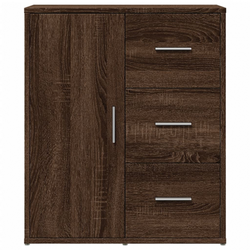 Sideboard Braun Eiche-Optik 60x31x70 cm Holzwerkstoff