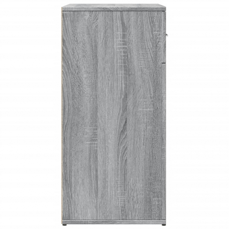 Sideboard Grau Sonoma 79x38x80 cm Holzwerkstoff