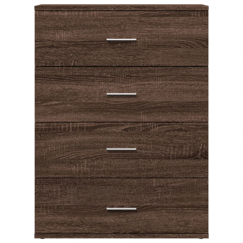 Sideboard Grau Sonoma 60x39x80 cm Holzwerkstoff