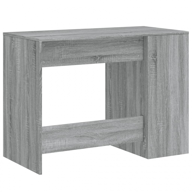 Schreibtisch Grau Sonoma 102x50x75 cm Holzwerkstoff