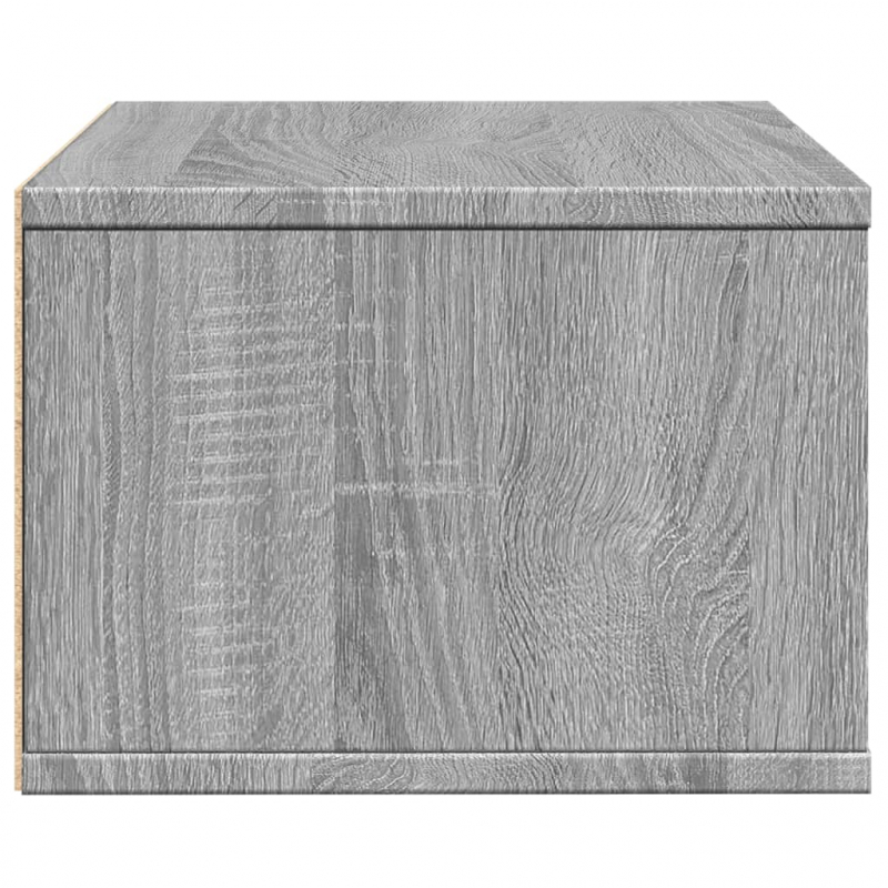 Druckerständer Grau Sonoma 40x32x22,5 cm Holzwerkstoff