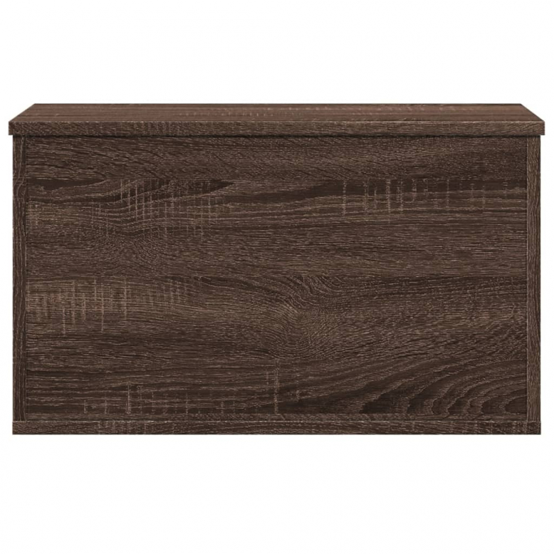 Truhe Braun Eichen-Optik 60x35x35 cm Holzwerkstoff