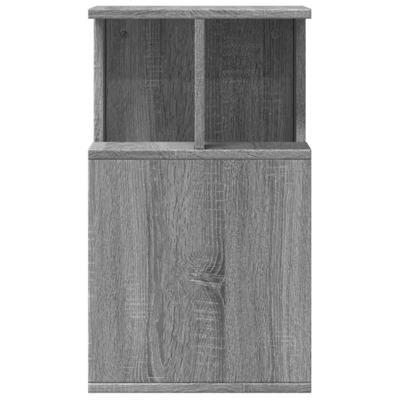 Beistelltisch Grau Sonoma 35x35x60 cm Holzwerkstoff