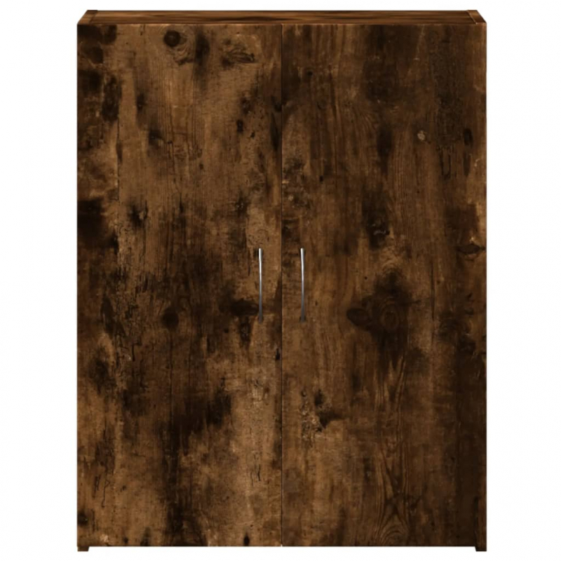 Aktenschrank Räuchereiche 60x32x77,5 cm Holzwerkstoff