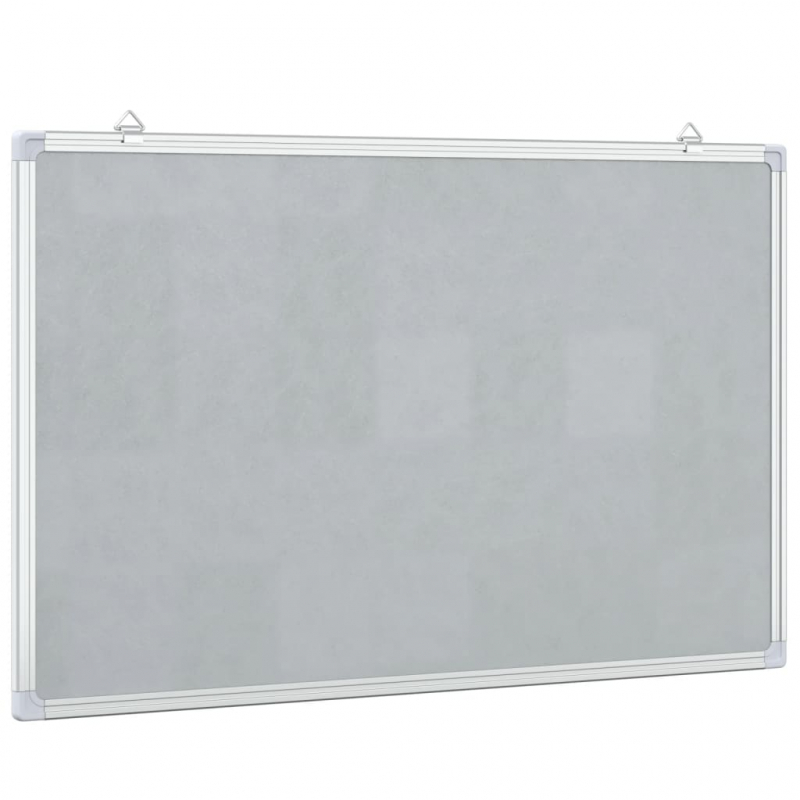 Magnetisches Whiteboard 100x60x1,7 cm Aluminium