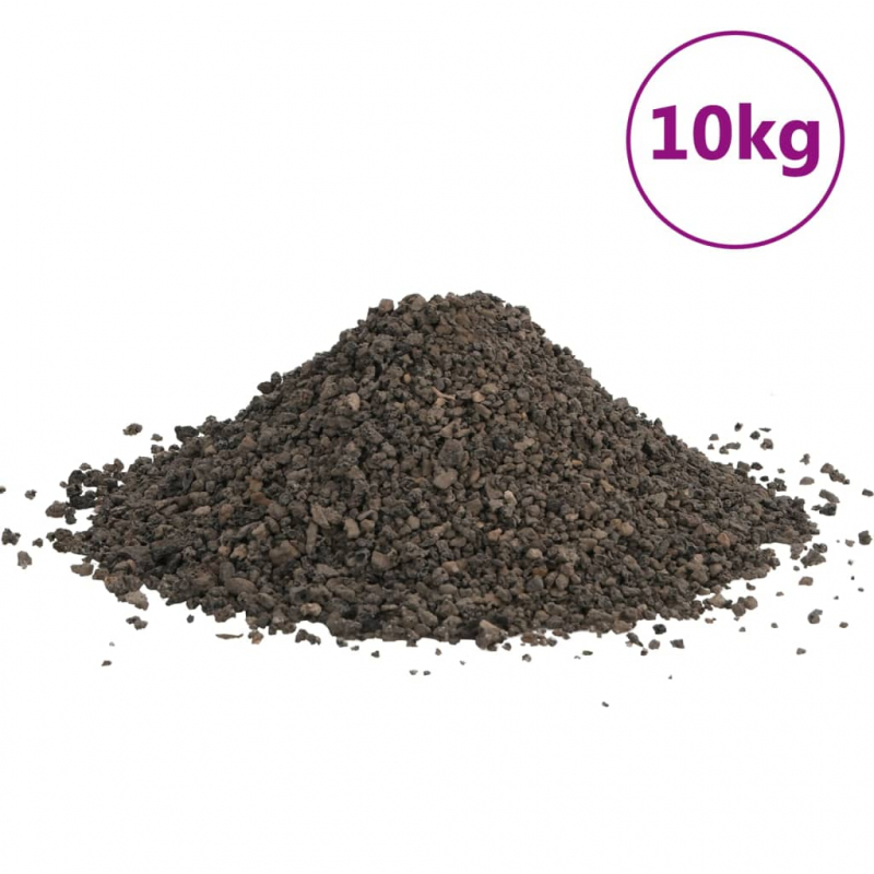 Basalt-Kies 10 kg Schwarz 3-5 mm