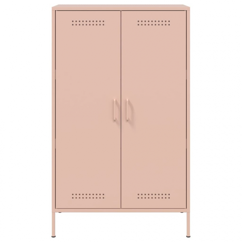Highboard Rosa 68x39x113 cm Stahl