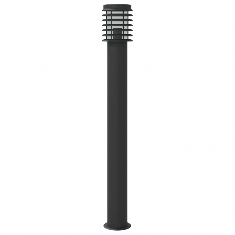 Wegeleuchte Schwarz 110 cm Edelstahl