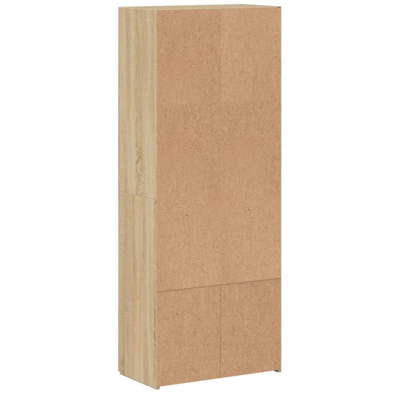 Aktenschrank Sonoma-Eiche 60x32x153 cm Holzwerkstoff