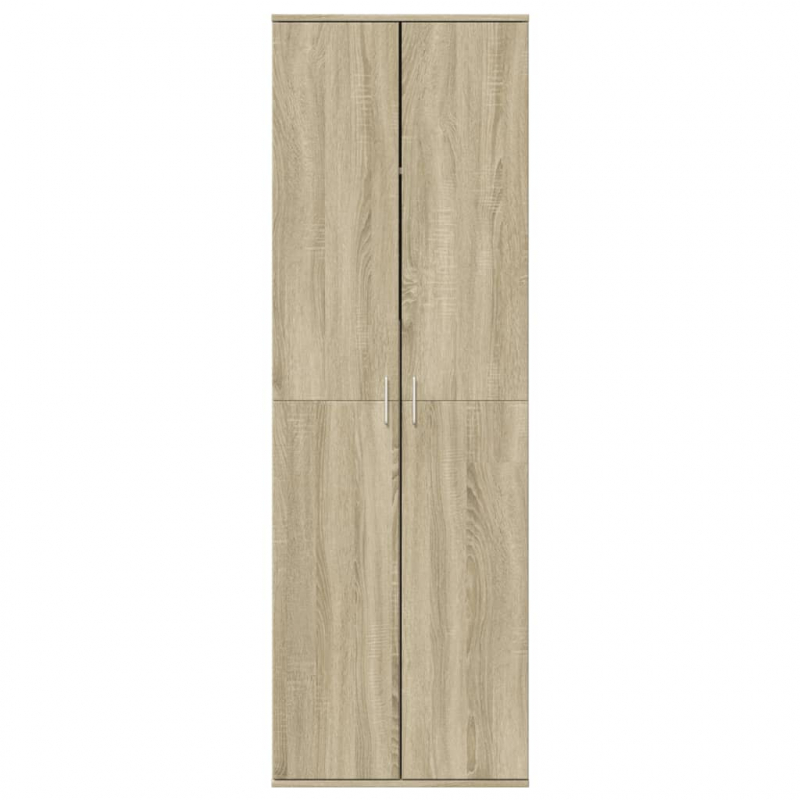 Highboard Sonoma-Eiche 60x35x180 cm Holzwerkstoff