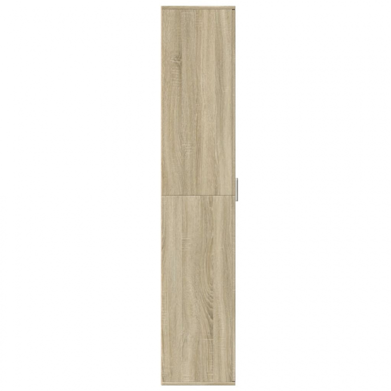 Highboard Sonoma-Eiche 60x35x180 cm Holzwerkstoff