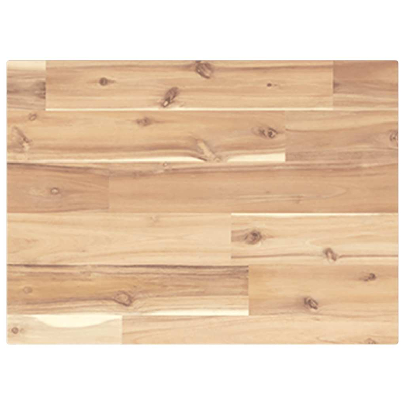 Schweberegale 2 Stk. 40x30x2 cm Massivholz Akazie Unbehandelt
