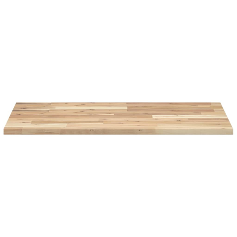 Waschtischplatte Unbehandelt 100x50x2 cm Massivholz Akazie