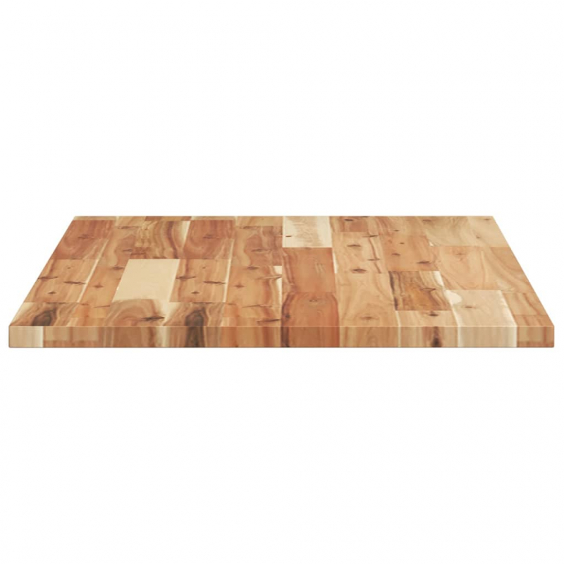 Waschtischplatte Ölbeschichtung 100x50x2 cm Massivholz Akazie