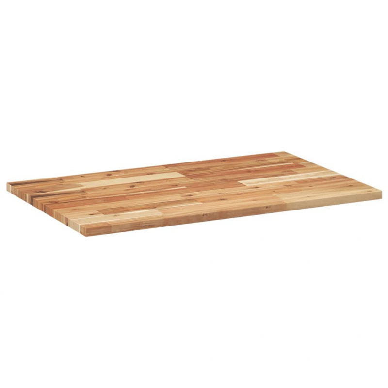 Waschtischplatte Ölbeschichtung 100x50x2 cm Massivholz Akazie