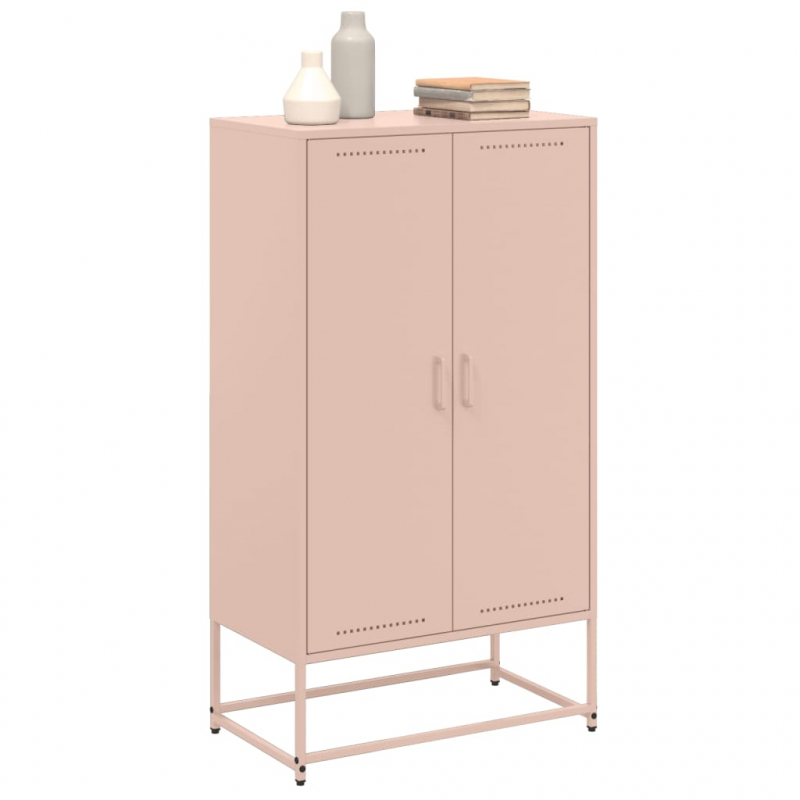 Highboard Rosa 68,5x38,5x123,5 cm Stahl