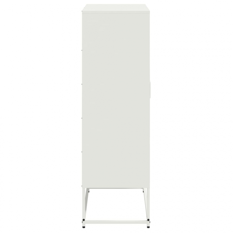 Highboard Rosa 68,5x38,5x123,5 cm Stahl