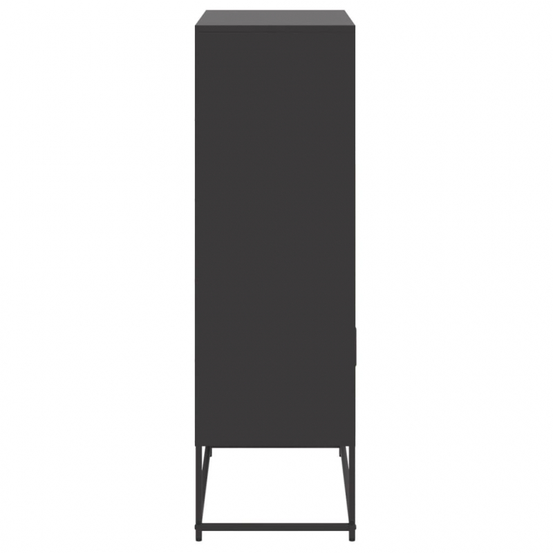 Highboard Rosa 68,5x38,5x107 cm Stahl
