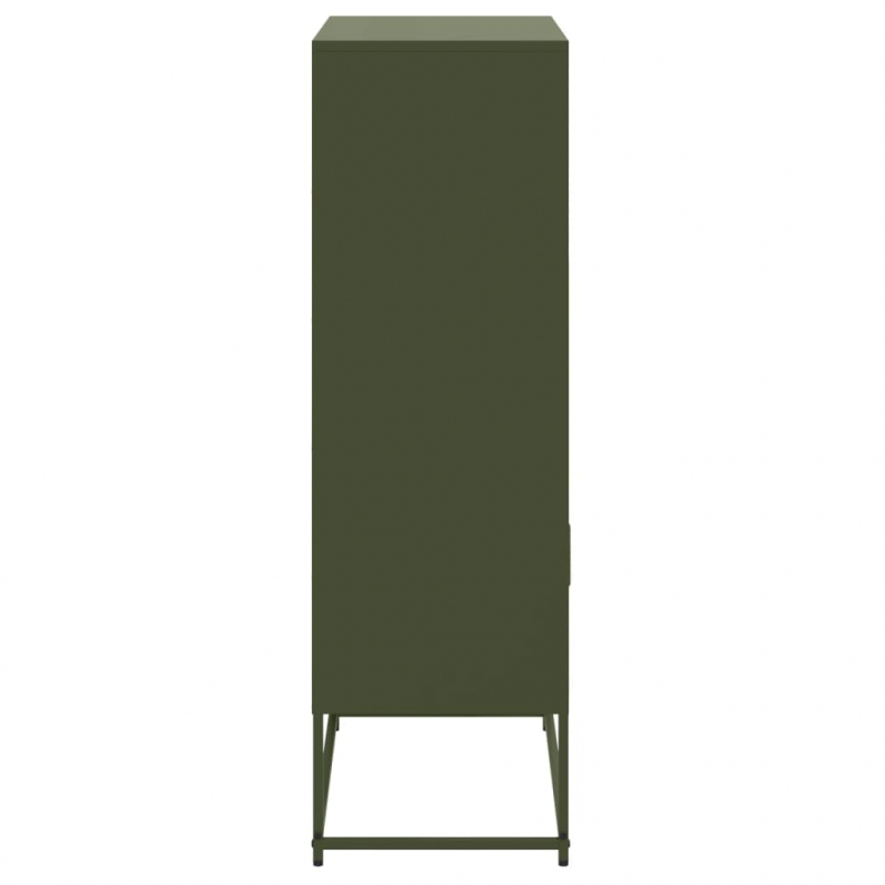 TV-Schrank Anthrazit 100,5x39x60,5 cm Stahl