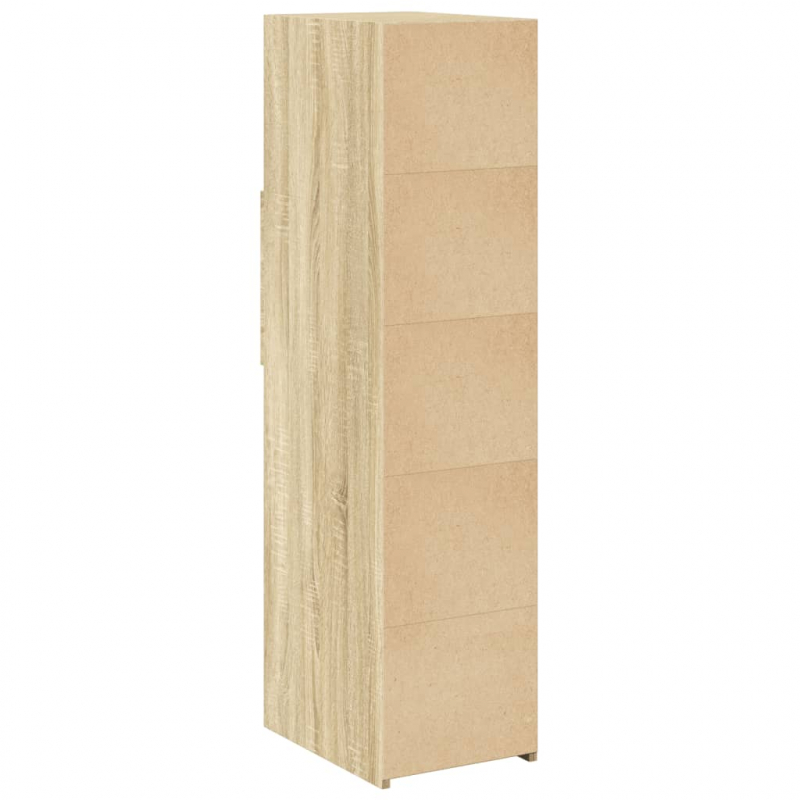 Highboard Sonoma-Eiche 30x42,5x124 cm Holzwerkstoff