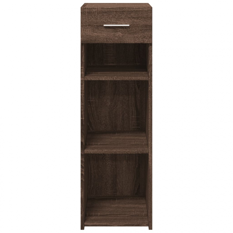 Sideboard Braun Eichen-Optik 30x42,5x93 cm Holzwerkstoff