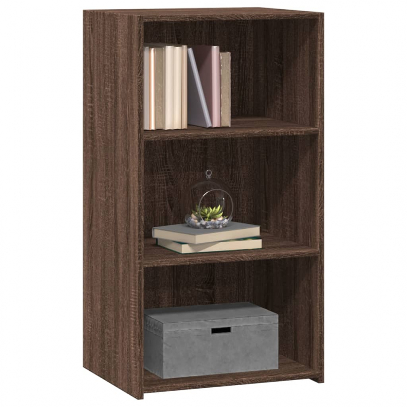 Sideboard Braun Eichen-Optik 50x41x93 cm Holzwerkstoff