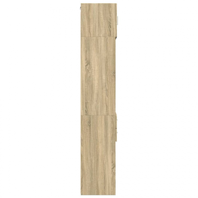 Hochschrank Schmal Sonoma-Eiche 50x42,5x225 cm Holzwerkstoff