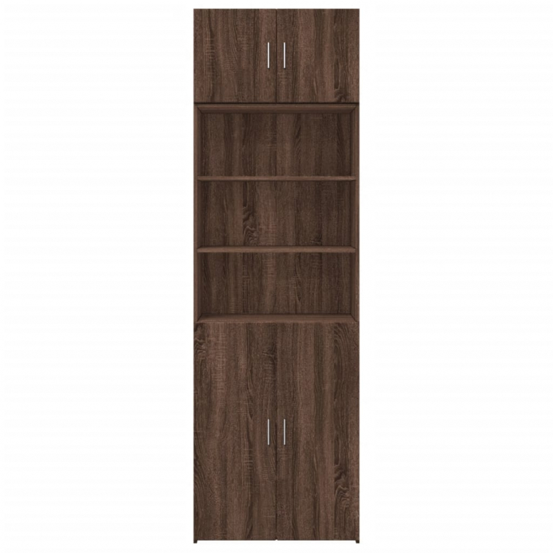 Hochschrank Eichen-Optik 70x42,5x225 cm Holzwerkstoff