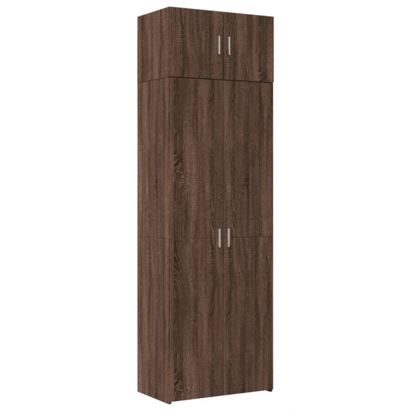 Hochschrank Eichen-Optik 70x42,5x225 cm Holzwerkstoff